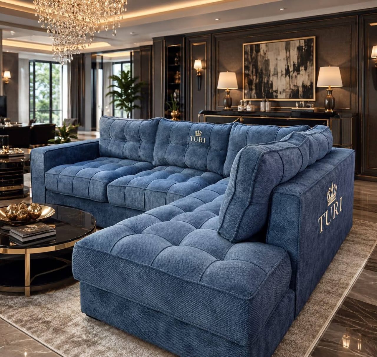 Amani Harmony Cloud Sectional Sofa